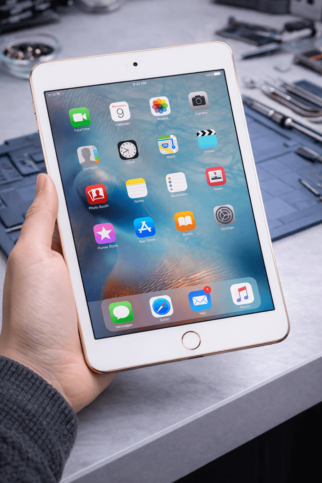 iPad before and after repair